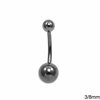 Titanium Curved Barbell 25mm