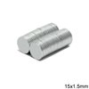 Magnet 15x1.5mm Neodymium N35 ZN plated