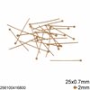 Stainless Steel Ball Head Pin 25x0.7mm
