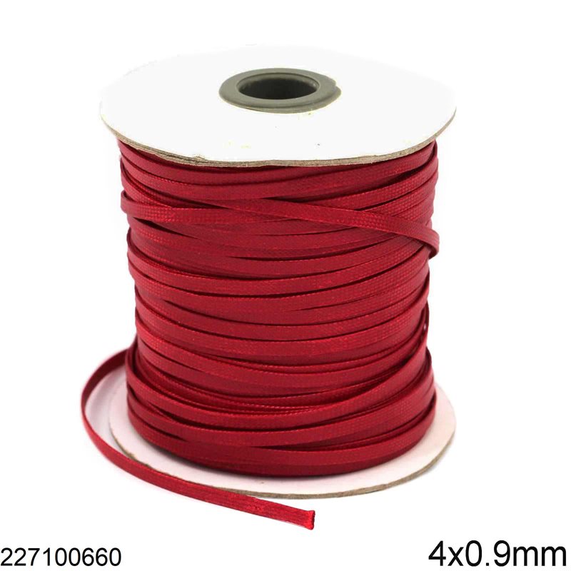 Waxed Cord 4x0,9mm