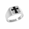 Silver 925  Ring Cross