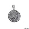 Silver 925 Pendant Owl 18mm