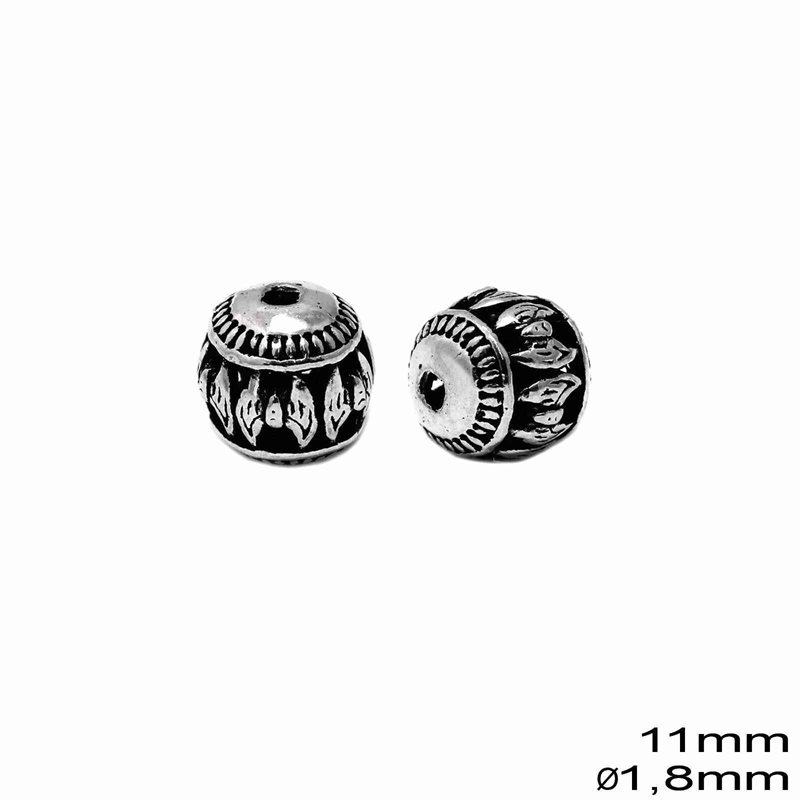 Casting Hollow Bead 11mm