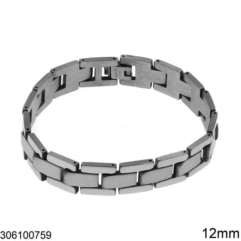 Stainless Steel Bracelet 15mm