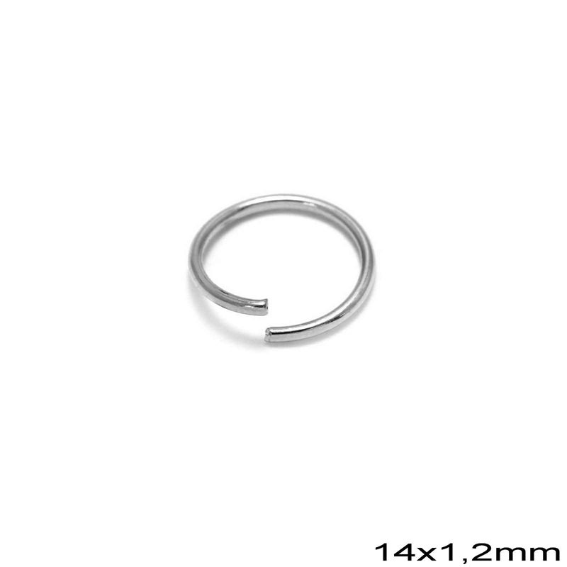 Iron Jump Ring Soft Wire 14x1.2mm