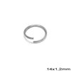 Iron Jump Ring Soft Wire 14x1.2mm