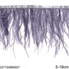 Row of Thin Decorative Feathers 5-18cm