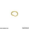 Iron Jump Ring Soft Wire 8x0,8mm
