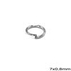 Iron Jump Ring Soft Wire 7x0.8mm