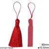 Rayon Tassel 80mm with Head Knot 10-14mm