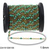 Stainless Steel Link Chain with Enamel 1.6mm