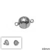 Brass Magnetic Ball Clasp 10mm