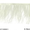 Row of Thin Decorative Feathers 5-18cm