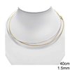 Stainless Steel Collar Necklace 1.5mm