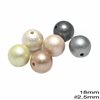 Plastic Pearl Bead 18mm with 2.5mm Hole