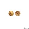 Natural Wooden Bead 8mm