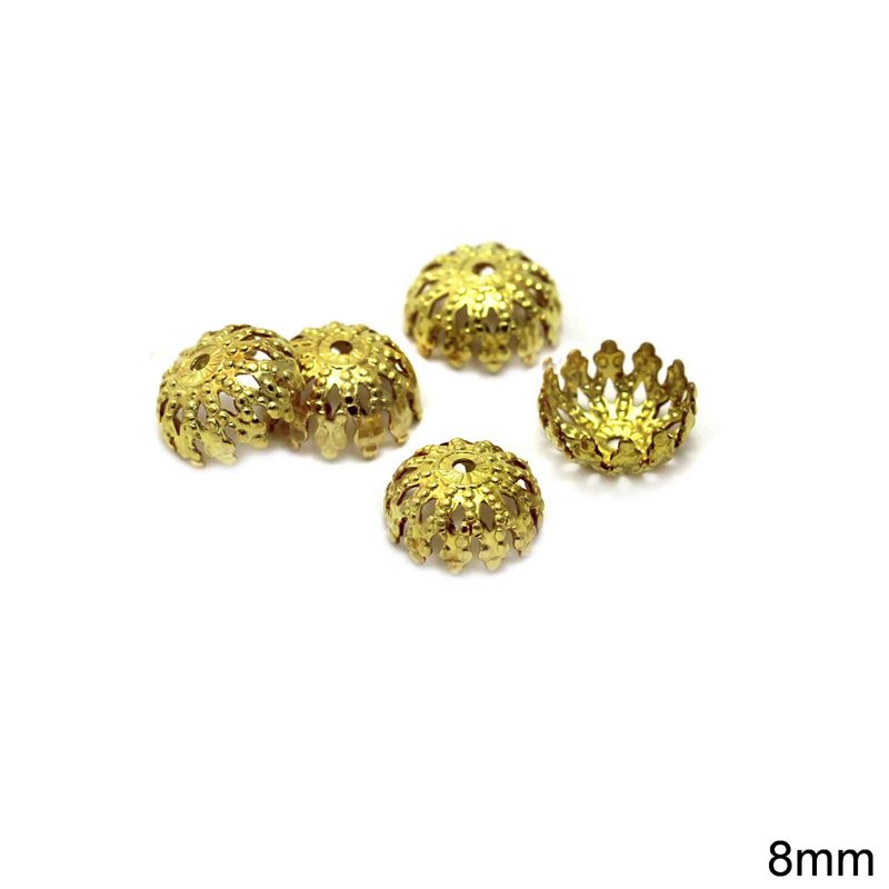 Brass Cap 8mm