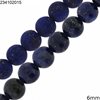 Lapis Round Beads 6mm Dyed