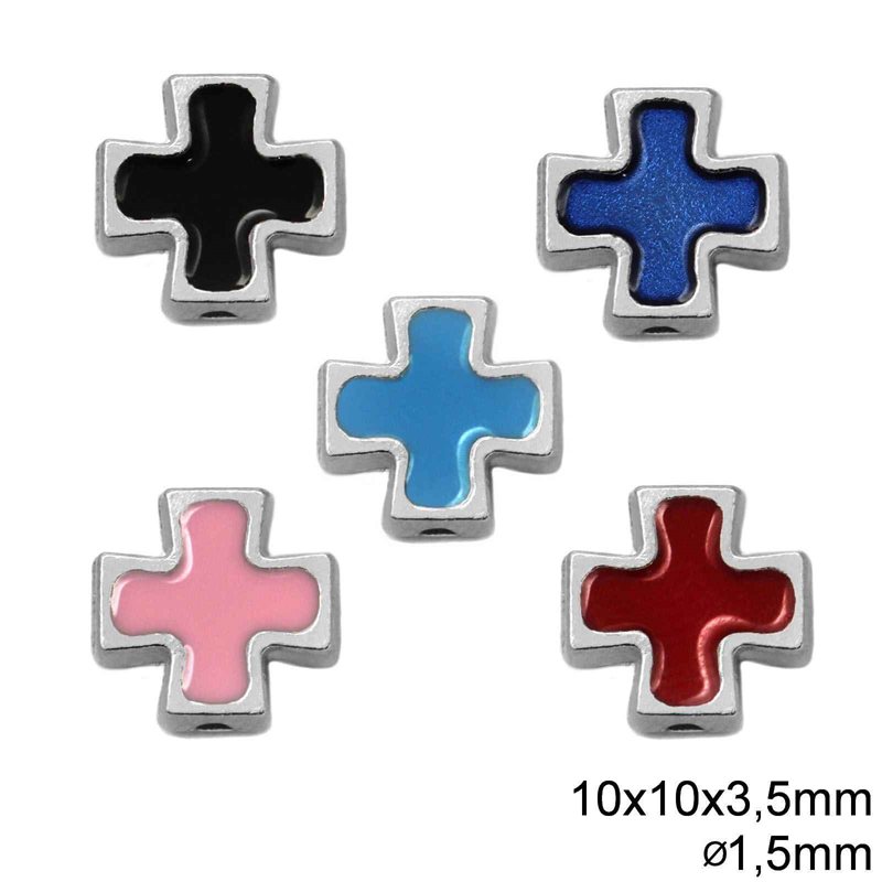 Casting Cross Bead 10x3,5mm