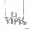 Stainless Steel Necklace Family 27.5-38mm