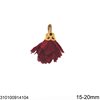 Fabric Tassel with Cap 15-20mm