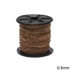 Leather Cord 0.5mm