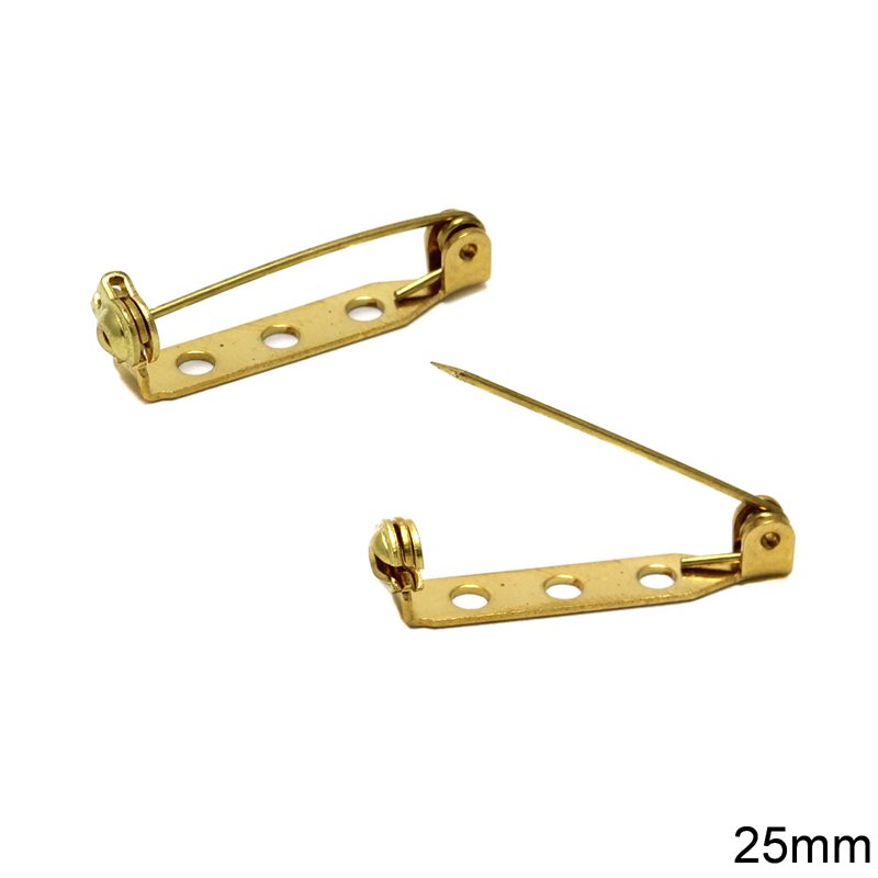 Brass Pin Back 25mm