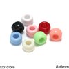 Plastic Pony Beads 8mm with 3.8mm Hole