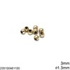 CCB Bead 3mm with 1.3mm hole UV