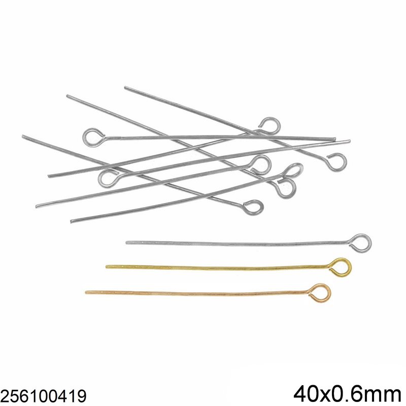 Γράνα Ατσάλινη με Κρίκο 40x0.6mm