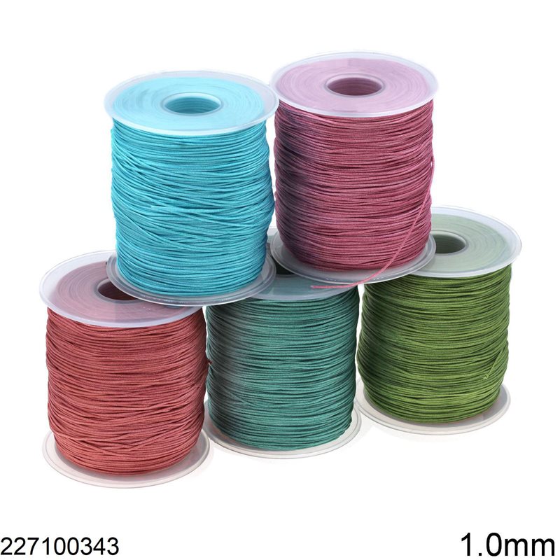 Κορδόνι Jade Γυαλιστερό 1mm