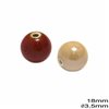 Ceramic Bead 18mm with 3.5mm Hole