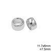 Casting Rondelle Bead 11.7x6mm with 7.5mm hole