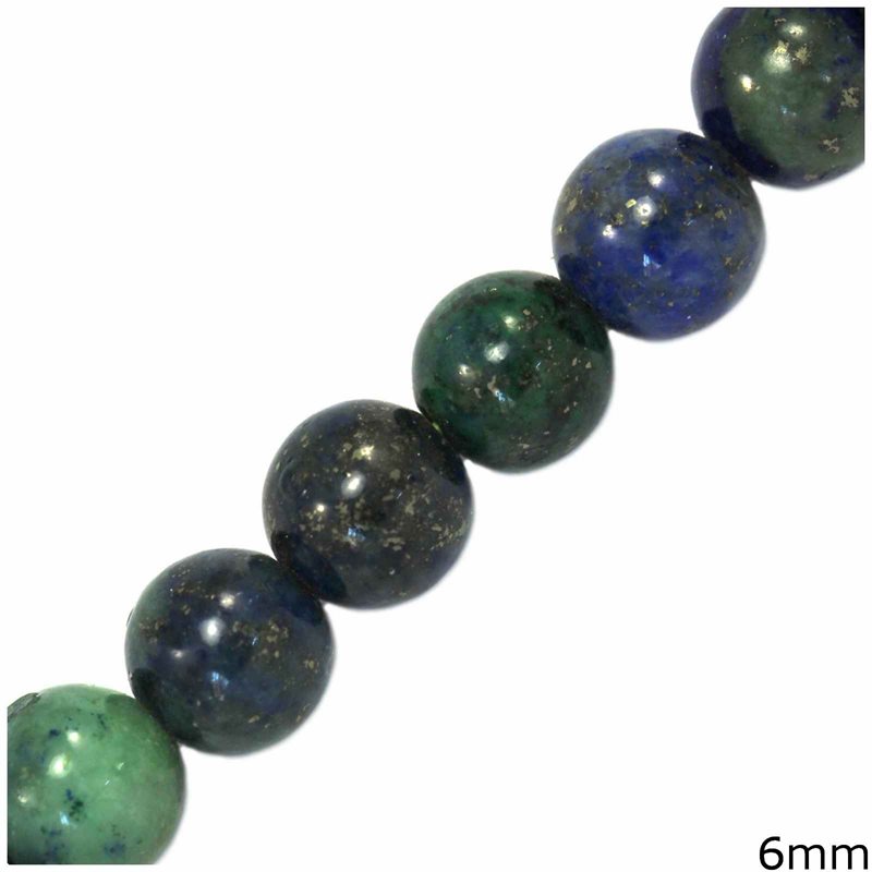 Azurite Beads 6mm
