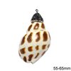 Shell Pendant with Marcasite 55-65mm