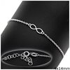 Silver 925 Childrens Bracelet with Hanging Elements