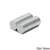 Magnet 15x1.5mm Neodymium N30 ZN plated