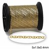 Stainless Steel Anchor Chain 4.8x1.7x0.3mm