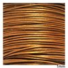Leather Cord A Metallic colors 1mm