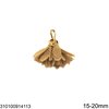 Fabric Tassel with Cap 15-20mm