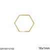 Stainless Steel Hexagon Ring 12-20mm
