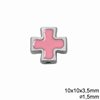 Χάνδρα Χυτή Σταυρός 10x3,5mm