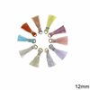 Tassel Iridescent colours 12mm