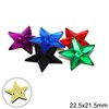 Plastic Faceted Sew-on Star Stone 22.5mm
