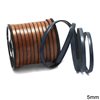 Leather Flat Cord 5mm