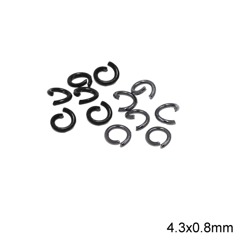 Stainless Steel Jump Ring 4.3x0.8mm