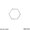 Stainless Steel Hexagon Ring 12-20mm