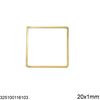 Stainless Steel Square Ring 12-20mm