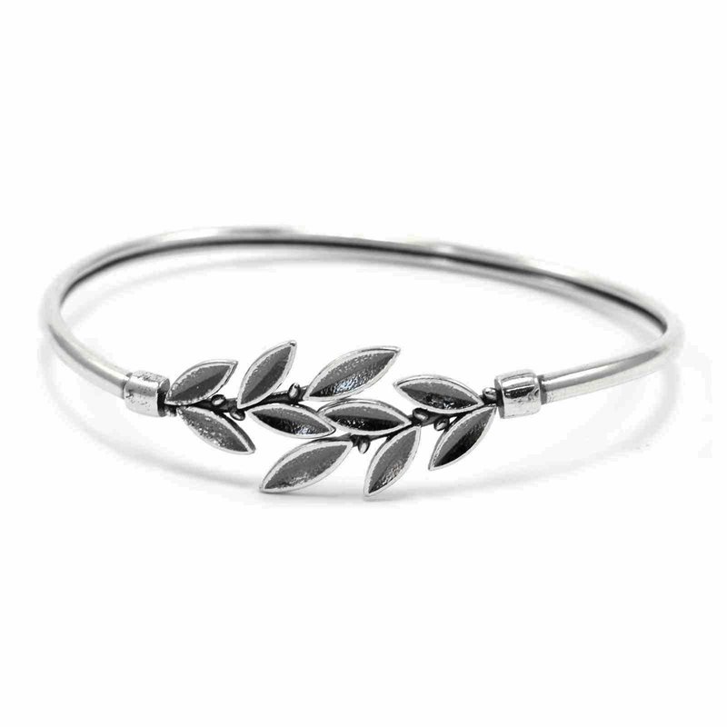 Silver 925 Sarniera Bracelet Olive Branch 