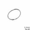 Silver 925 Ring Wire Style 1,10mm